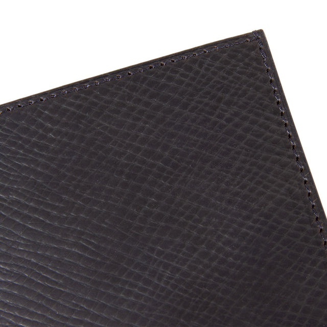Viberg Billfold - Dark Cognac Hatchgrain Shell Cordovan - VIBERG