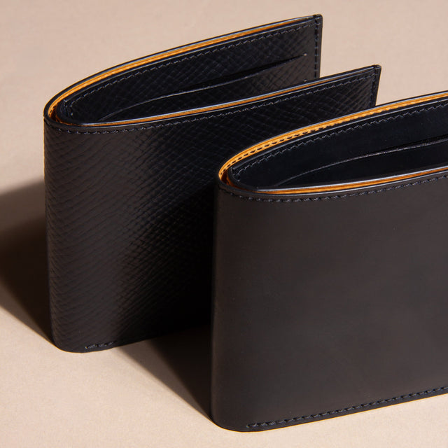 Viberg Billfold - Dark Cognac Shell Cordovan - VIBERG